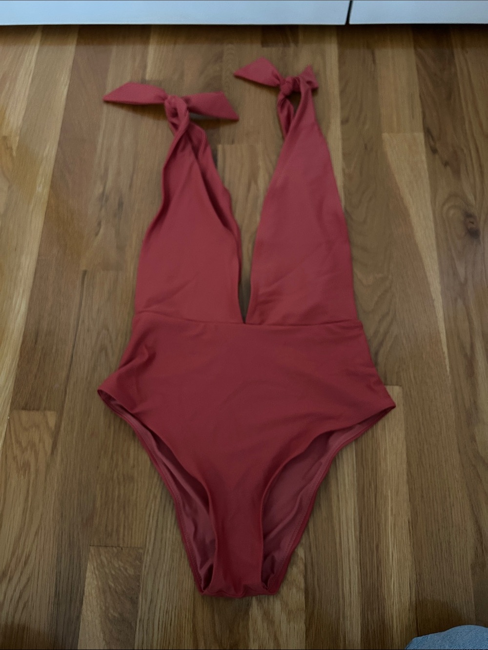 Aerie Swimsuit - Deep V Neck One Piece